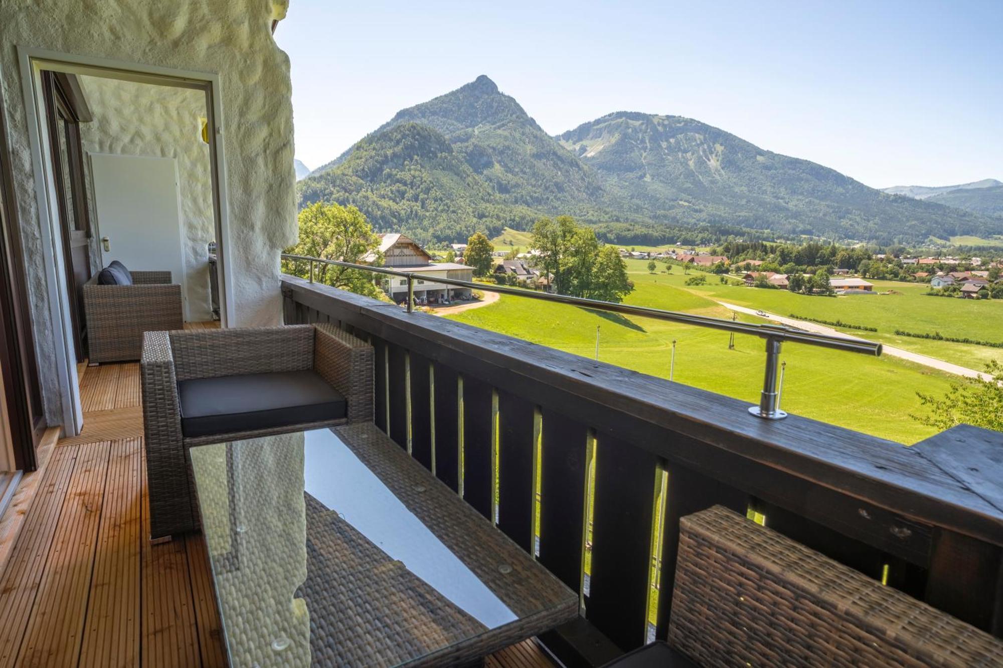 Wolfgangsee Appartements Щробл Екстериор снимка