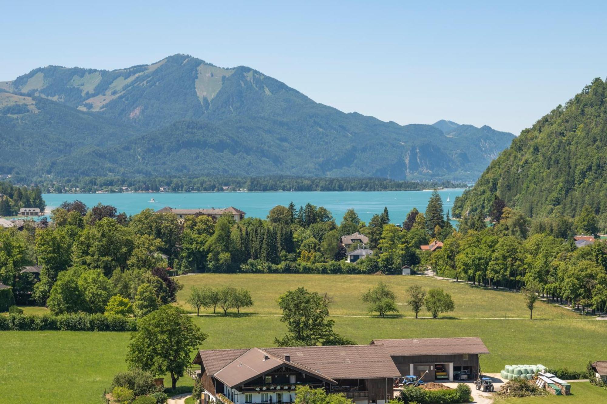 Wolfgangsee Appartements Щробл Екстериор снимка